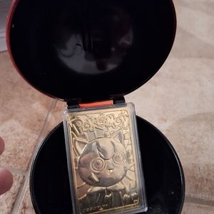 Pokemon 23k gold card